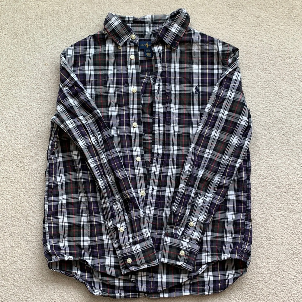 Ralph Lauren Boy’s Plaid Button Down